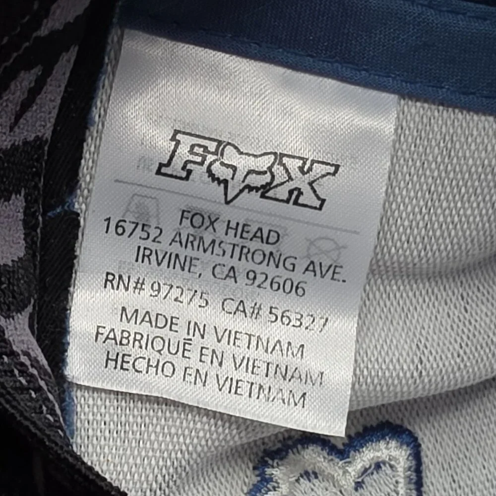 Fox Racing Youth L/XL Legacy Flexfit Hat Outdoors Casual Motorcycles Summer